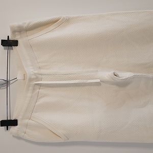 New Tommy John ladies sweater jogger pants coconut milk Size Large